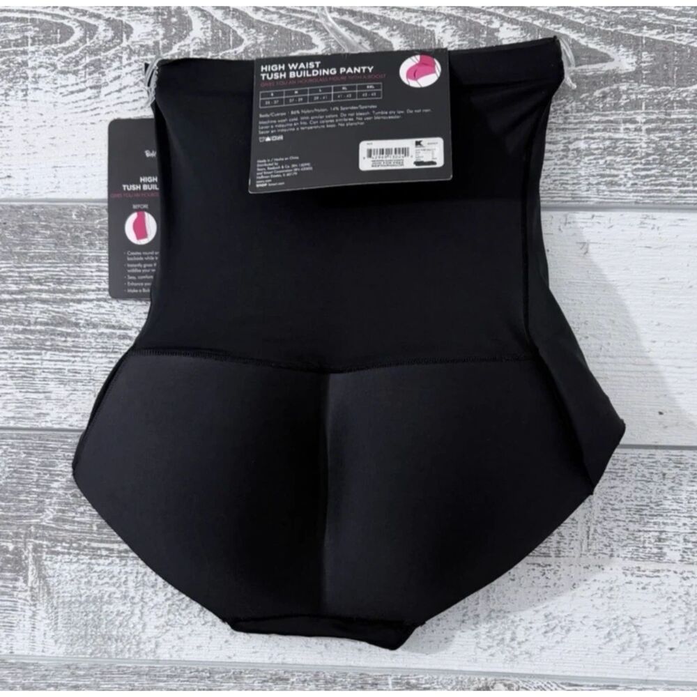 Bold Move High-Waisted Padded Bottoms Briefs Bottom Booster Women's Small (24w)